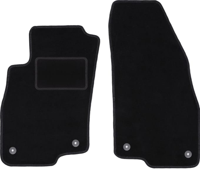 Voormatten zwart voor: Alfa Romeo Mito hatchback (2008-2019)
