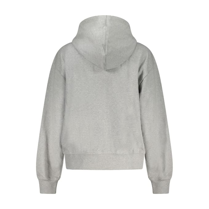 Calvin Klein Grigio Katoenen Vrouwen Hoodie