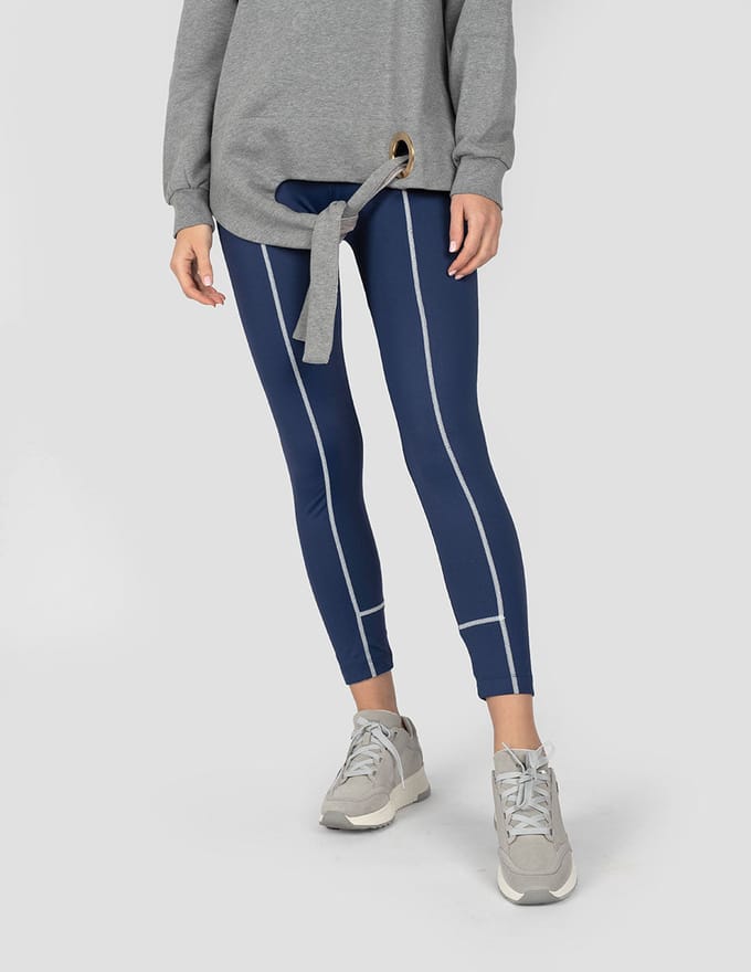 Trussardi Sport Legginsy Vrouw blauw