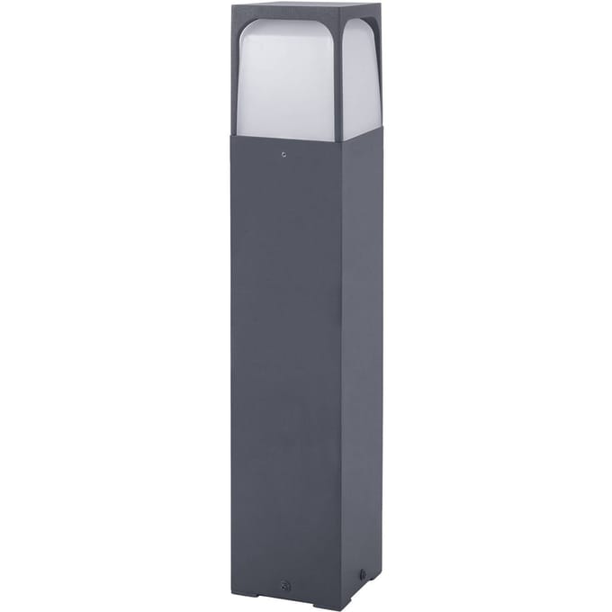 Forlight Veta tuinpadverlichting, hoogte 80 cm, zwart, aluminium