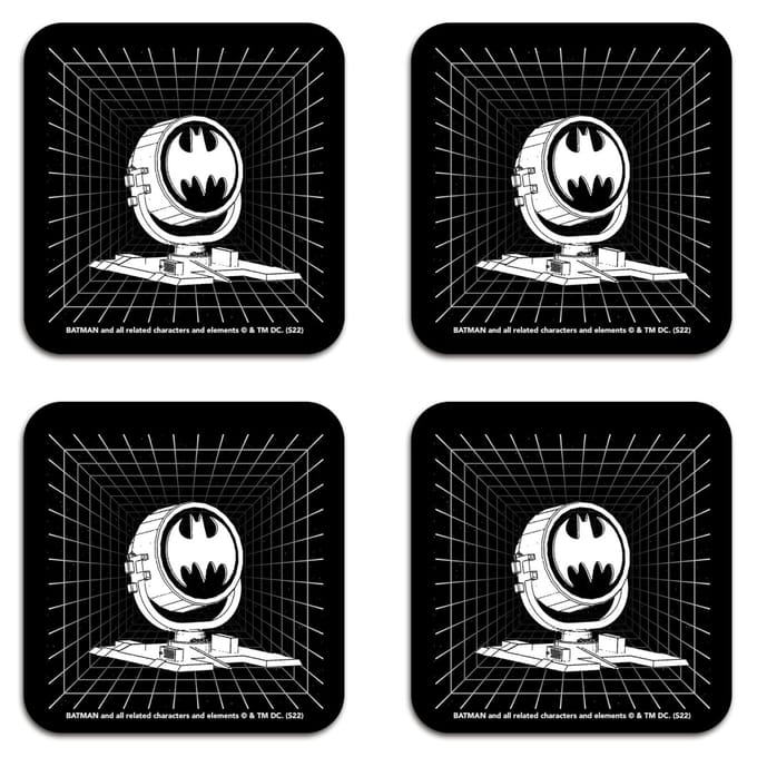 Batman Arkham Asylum Coaster Set