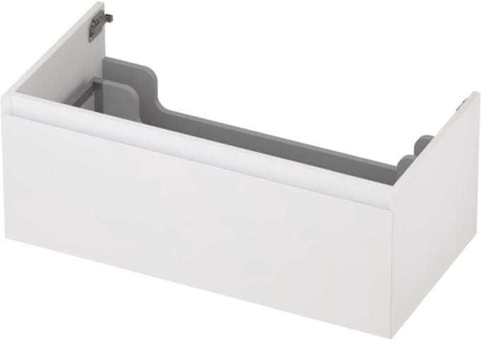 INK - Onderkast 1 Lade Greeploos Gelakt 45gr - 700x450x350 Mm - Mat Wit