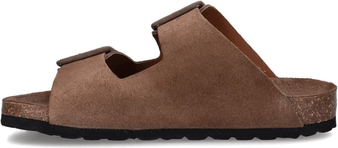 Hush Puppies Dames Slipper | Taupe | Maat: 37