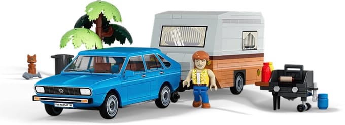 COBI 24643 Passat B1 & Caravan