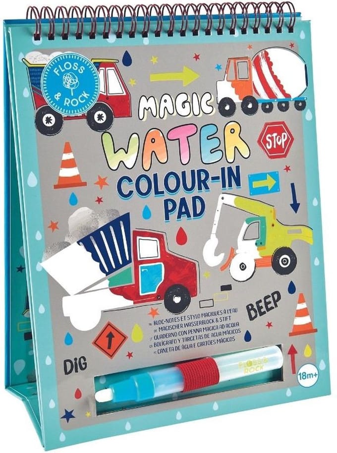 Floss & Rock Water Flip Kaarten, Bouw - 26 x 20 x 9cm