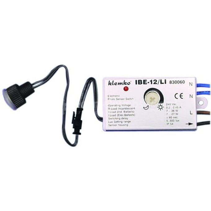 Klemko® Schemerschakelaar - Inbouw - IBE-15/LI - 830080