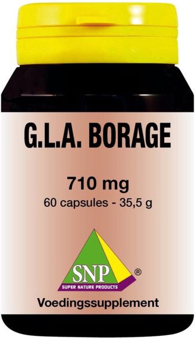 SNP GLA borage olie 710 mg 60 Capsules