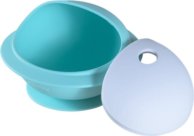 Sproudsy Kom Space – Zuignap – Kinderservies – Baby - Turquoise