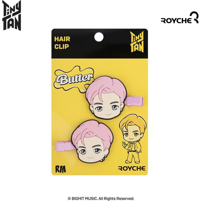 BTS (BangTan-jongens) TinyTAN Butter Hair Clip, officieel, origineel, authentiek, K-POP, idool