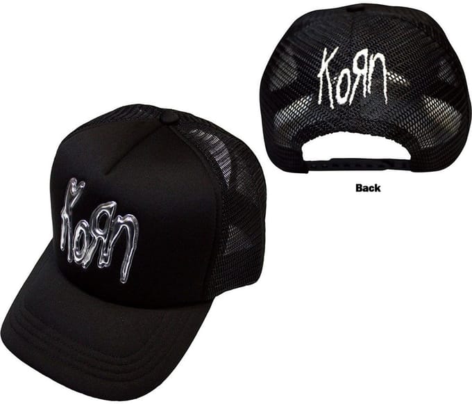 Korn - Sonic Silver Logo Trucker pet - Zwart