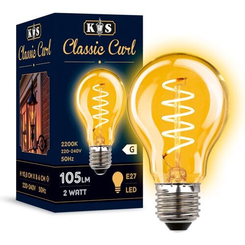 KS Verlichting Classic Curl LED 2W