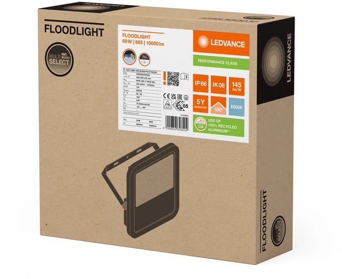 Ledvance LED schijnwerper 69W 10.000lm daglicht 6500K IP65 (4099854306204)