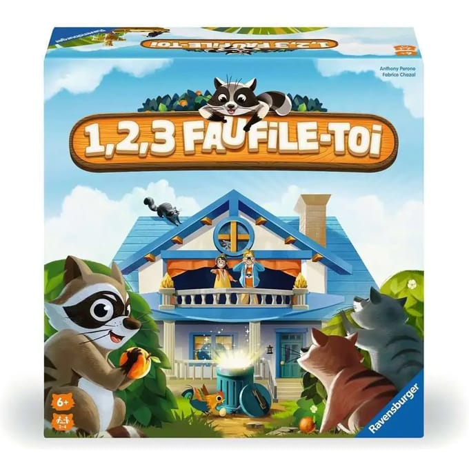 Bordspellen -1,2,3 faufile- toi Ravensburger