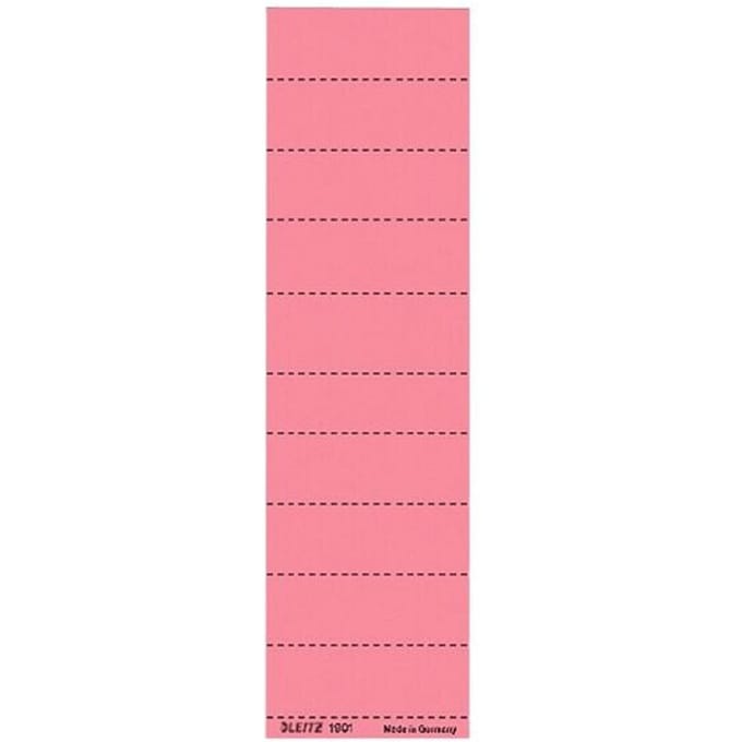 Lege etiketten, 60x21 mm, rood