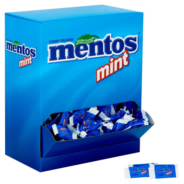 Mentos Meeting mints individueel 700 stuks = 1 display