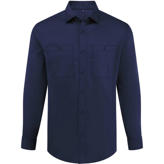 Premier Unisex Volwassen Utility 2.0 Service Shirt (Marineblauw)