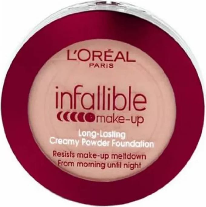 L'Oréal Infallible Long-Lasting Creamy Powder Foundation - 145 Beige Doré