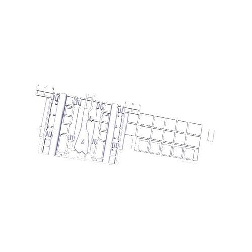 AEG aanpassing bovenmand, links, QuickLift 140054631050