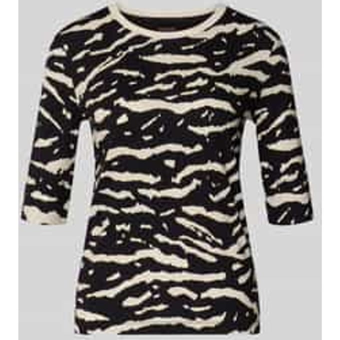 T-shirt met 3/4-mouwen