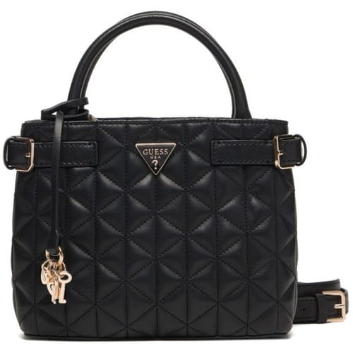 Guess Paisleigh Small Handtas Dames - Imitatieleer - Zwart