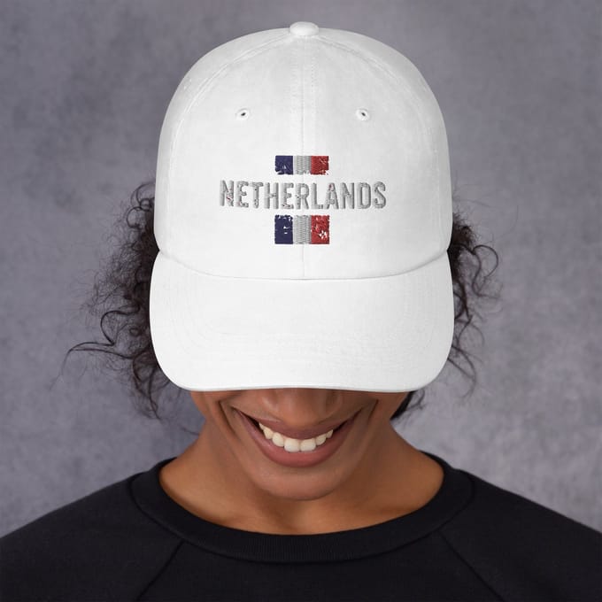 Netherlands Pet / Cap - Wit