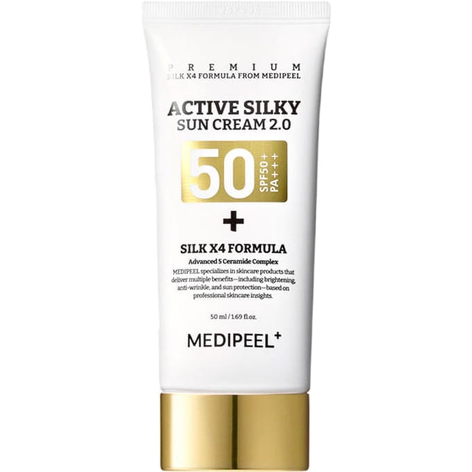 Actieve Zijdezachte Zonnecrème 2.0 SPF50+ PA+++ 50ml/1.69fl.oz.