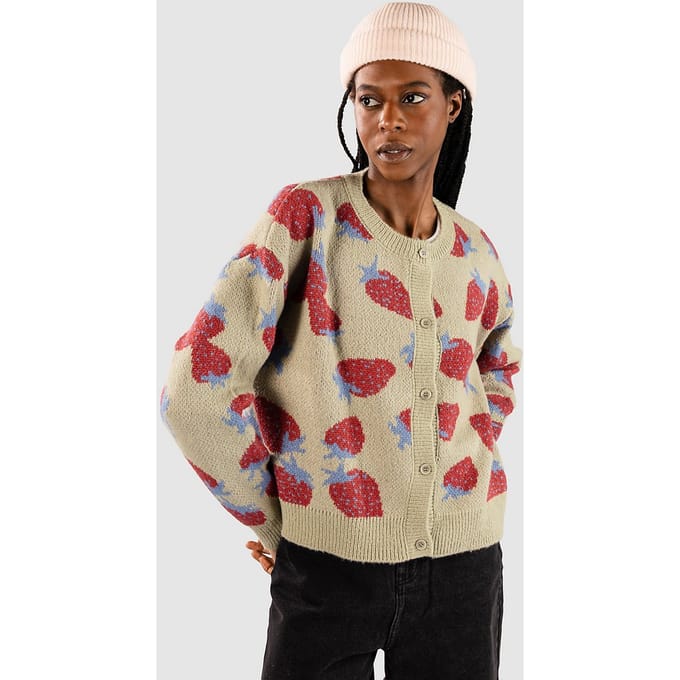 24 Colours 41328 Strawberry Knitted Vest groen