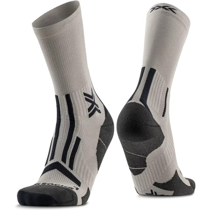 X-socks Trail Run Perform Crew Sokken Grijs EU 39-41