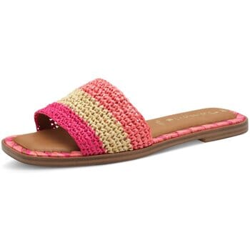 Tamaris Slippers roze Textiel