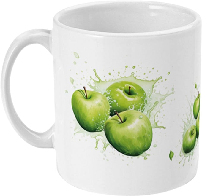 Geurfruit - Mok - Design - Groene Appel - Vaatwasser - Magnetron