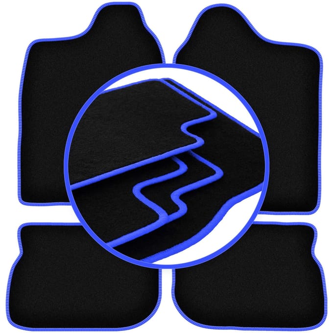 CARLUX-BLUE automatten voor: Suzuki Jimny SUV (1998-2007)