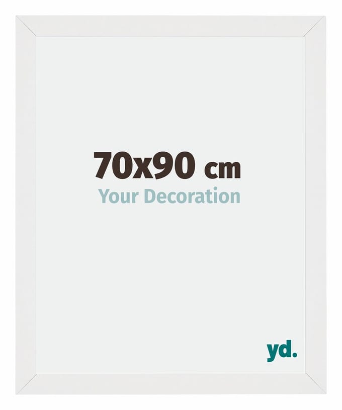 Your Decoration - Fotolijst 70x90 cm - MDF - Wit Hoogglans - Mura