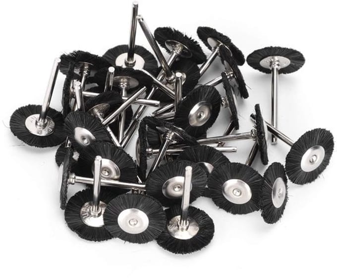 Dailygoody - 30Pcs Wire Brushes Set - Polijstborstels - Voor