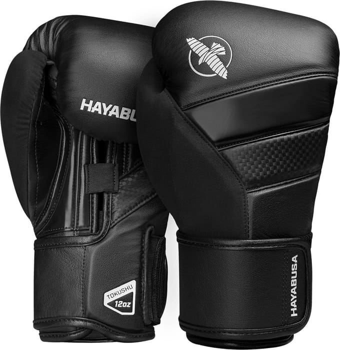 Hayabusa T3 Bokshandschoenen - Zwart 16 oz