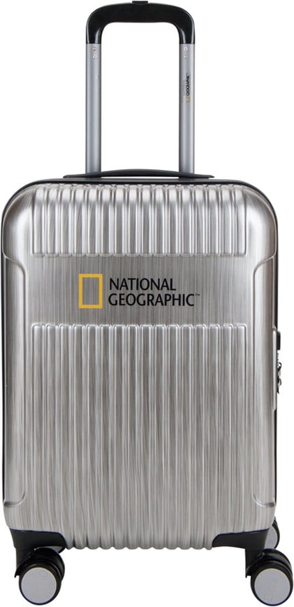 National Geographic Transit Uitbreidbare Harde Reiskoffer 67 cm Medium Zilver - Zilver / Medium