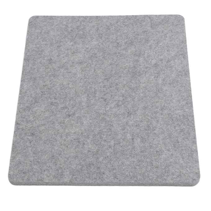 Wollen Strijkmat Hittebestendig Pure Wol Perskussen Draagbare Strijkdeken voor DIY Quilten gray