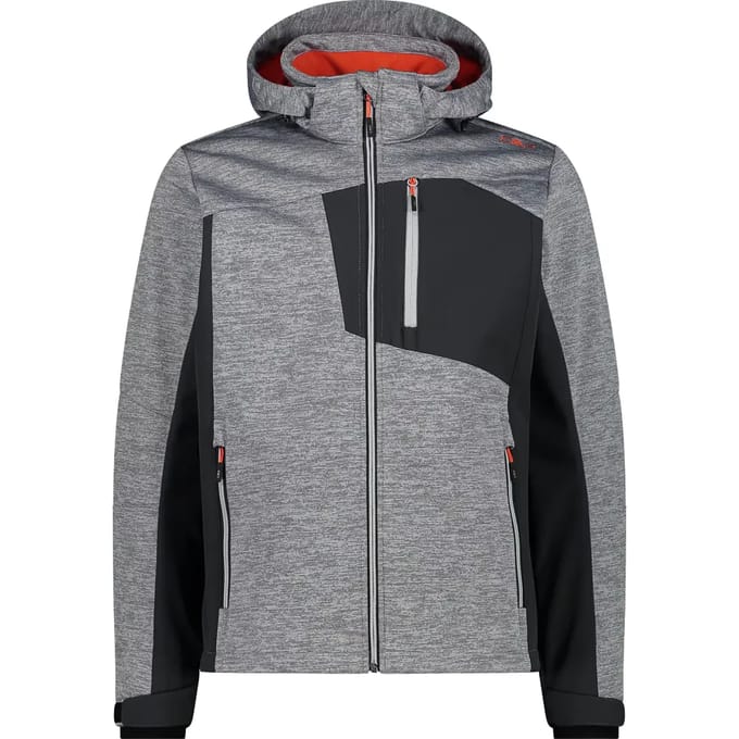 Jacquard softshell hoodie CMP