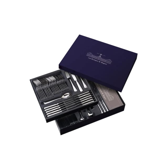 BK Cookware Van kempen & begeer 90-delig 9-persoons bestekset 'hollands glad'