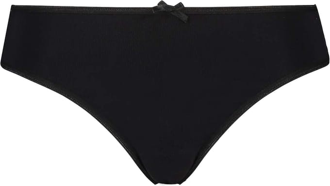 RJ Bodywear - Pure Color - Dames String - Zwart - S