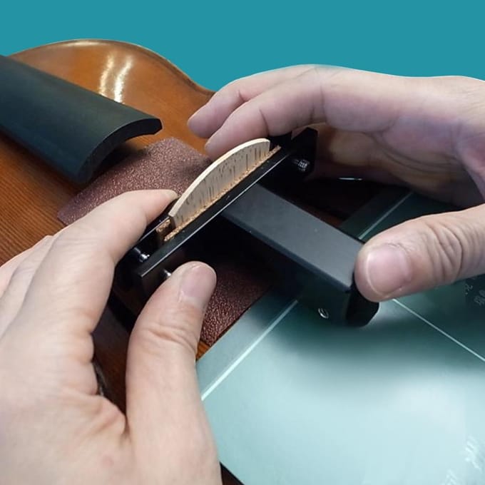 Viool Luthier Gereedschap Herstel Violen Brug Machine Reparatie Onderdelen black
