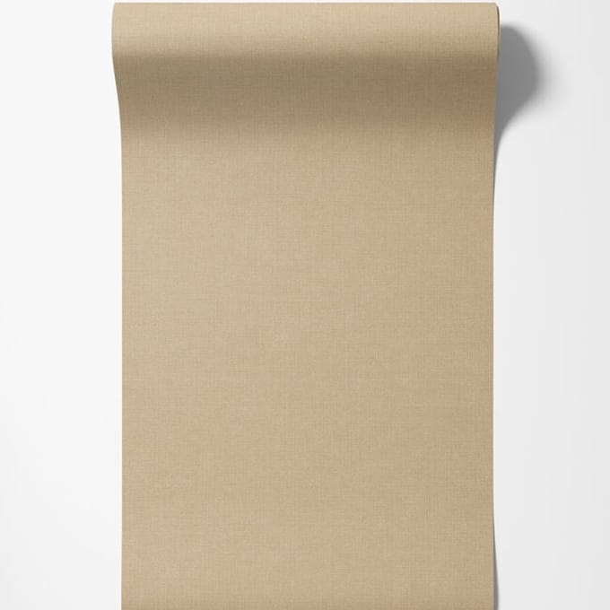 Dutch Wallcoverings - Arcadia- uni Solena beige - A71006