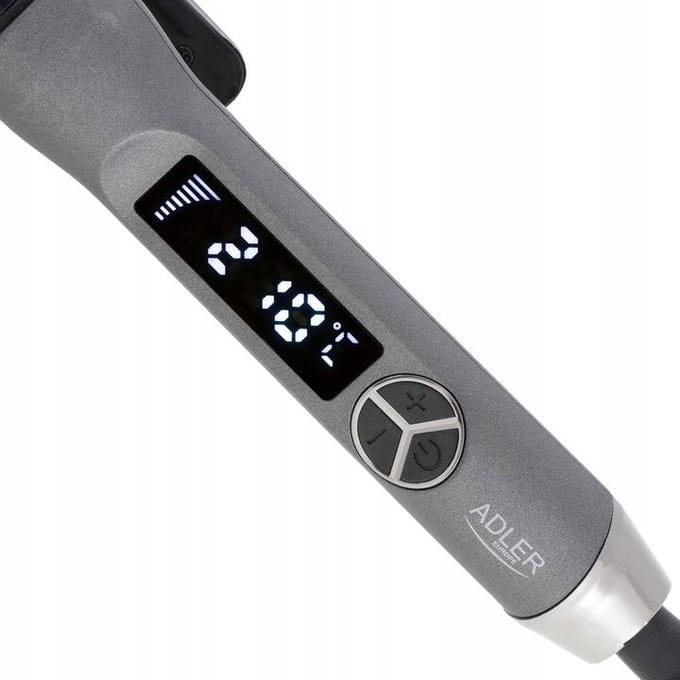 Adler AD 2114 - Krultang met LCD scherm - 25 mm