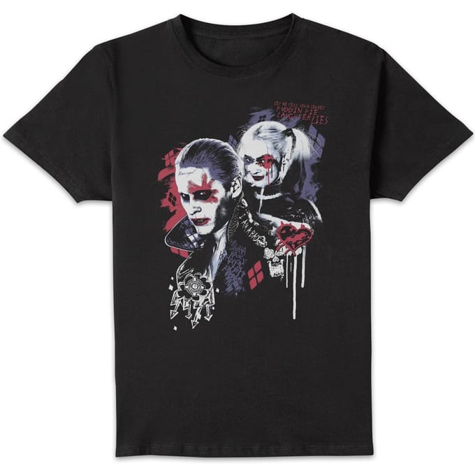 DC Comics Suicide Squad Harleys Puddin T-shirt - Zwart - S