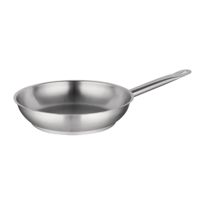 RVS Koekenpan - 24cm - Vogue M925 - Horeca & Professioneel