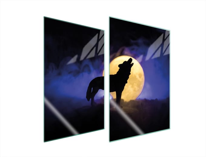 TMK ArtDeko - Snijplank - Glas - 2x 35x52 cm - Veelzijdig