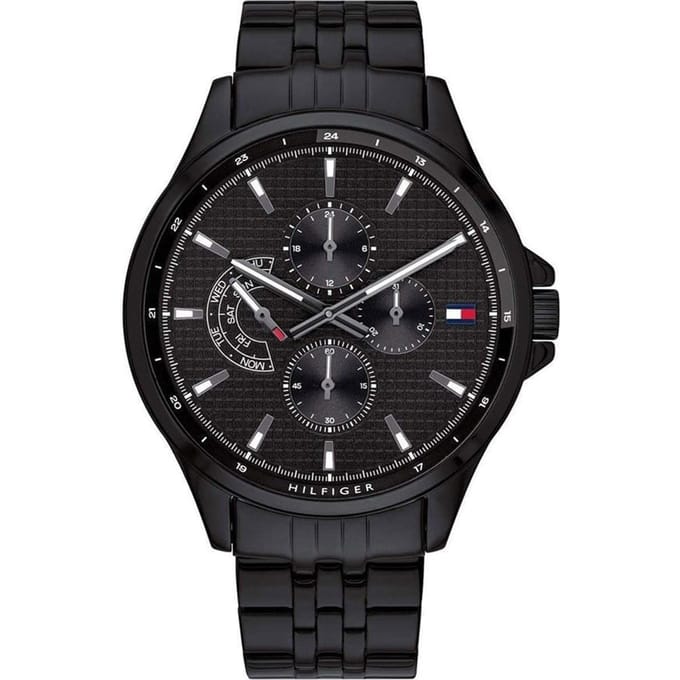 Tommy Hilfiger - Heren Horloge 1791611 - Zwart