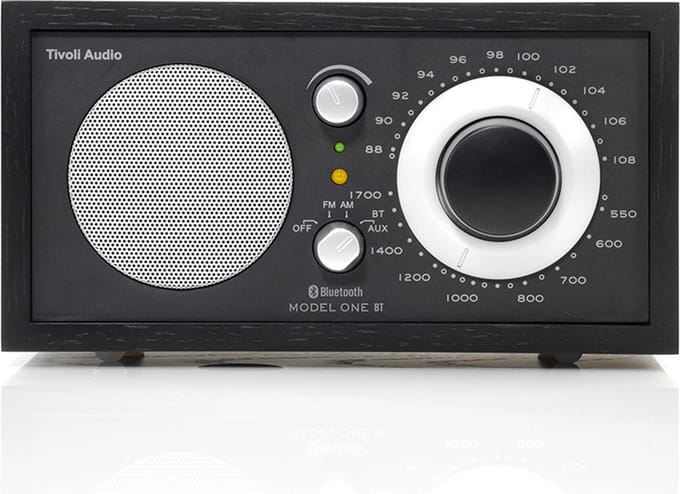 Tivoli Audio - Model One BT - FM/AM Radio met Bluetooth - Zilver/Zwart