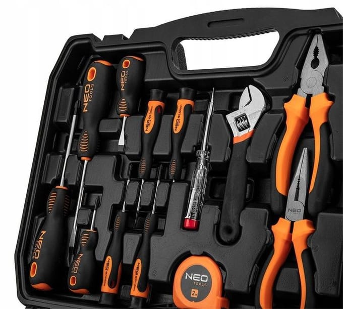 Set: 88-dlg gereedschapset + 100-dlg dopsleutelset