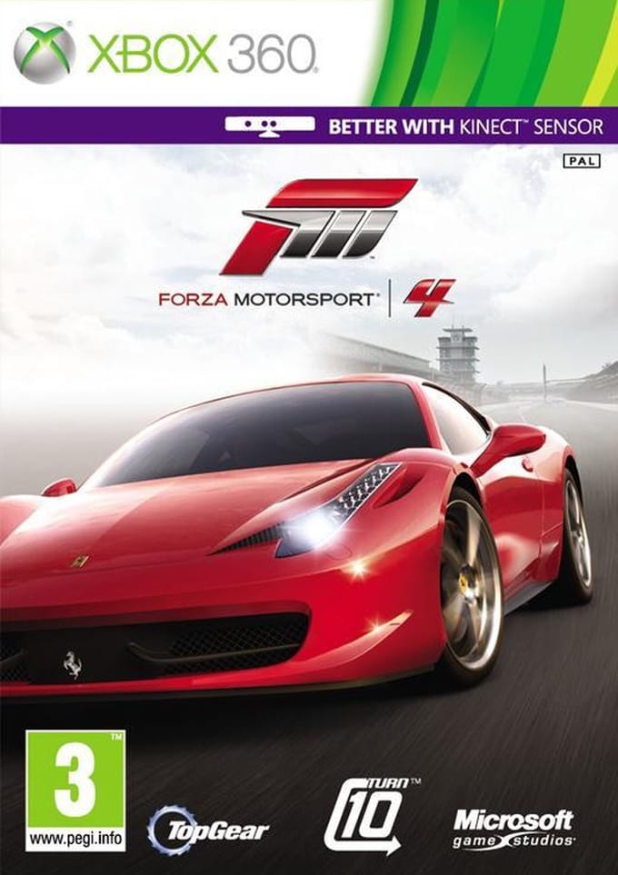 Forza 4 (xbox 360 used game)