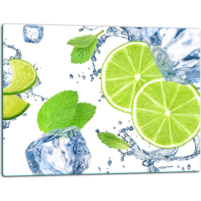 TMK ArtDeko - Snijplank - 52x40cm - Glas - Inductie Beschermplaat
